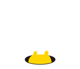 Cat & Octopus from the hole sticker #3978447