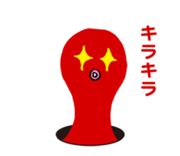 Cat & Octopus from the hole sticker #3978455