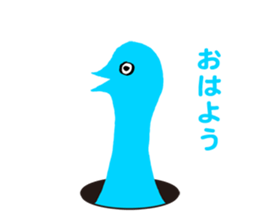 Cat & Octopus from the hole sticker #3978458