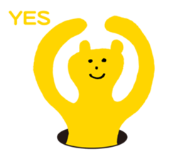 Cat & Octopus from the hole sticker #3978471