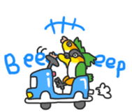 Pionites leucogaster&Black-headed Caique sticker #3978597