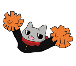 Cheerleaders "NEKO" sticker #3979723