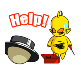 I am Little Greys sticker #3979934