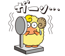 Hitujikawa Toshio sticker #3981010