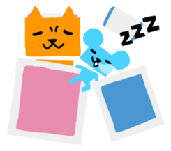 Senior Mouse & Junior Cat sticker #3981363