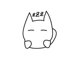 whitecats shisshi sticker #3981889