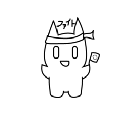 whitecats shisshi sticker #3981897