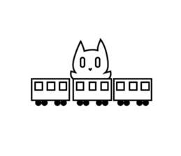 whitecats shisshi sticker #3981917