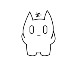whitecats shisshi sticker #3981924