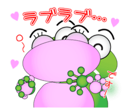 Frog message 2 sticker #3981927