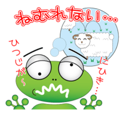 Frog message 2 sticker #3981949