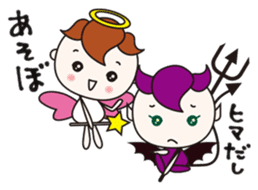 PURE ANGEL & CUTE DEVIL 3 sticker #3982247