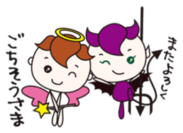 PURE ANGEL & CUTE DEVIL 3 sticker #3982251