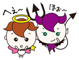 PURE ANGEL & CUTE DEVIL 3 sticker #3982252