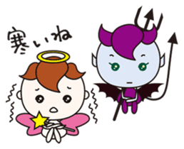 PURE ANGEL & CUTE DEVIL 3 sticker #3982253