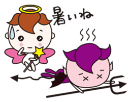 PURE ANGEL & CUTE DEVIL 3 sticker #3982254