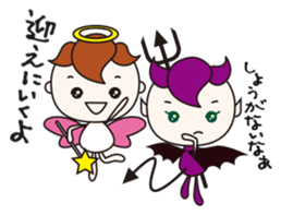 PURE ANGEL & CUTE DEVIL 3 sticker #3982260
