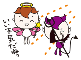 PURE ANGEL & CUTE DEVIL 3 sticker #3982266