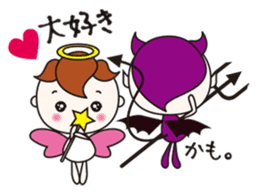 PURE ANGEL & CUTE DEVIL 3 sticker #3982267