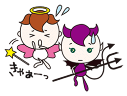 PURE ANGEL & CUTE DEVIL 3 sticker #3982270