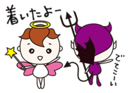 PURE ANGEL & CUTE DEVIL 3 sticker #3982275