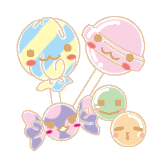 Colorful candies(spring ver)