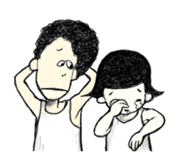 Everyday of siblings sticker #3983236