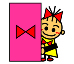 Ribbon-chan loves a ribbon! sticker #3983607