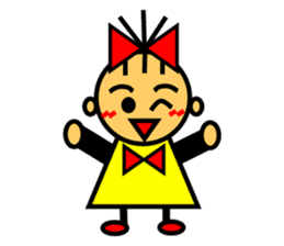 Ribbon-chan loves a ribbon! sticker #3983610