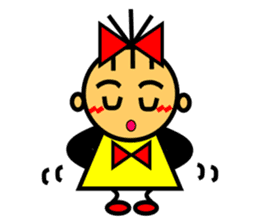Ribbon-chan loves a ribbon! sticker #3983611
