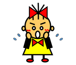 Ribbon-chan loves a ribbon! sticker #3983613