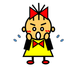 Ribbon-chan loves a ribbon! sticker #3983613