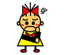 Ribbon-chan loves a ribbon! sticker #3983614