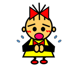 Ribbon-chan loves a ribbon! sticker #3983616