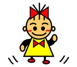 Ribbon-chan loves a ribbon! sticker #3983621