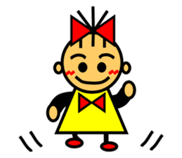 Ribbon-chan loves a ribbon! sticker #3983621