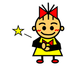 Ribbon-chan loves a ribbon! sticker #3983623