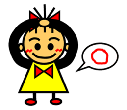 Ribbon-chan loves a ribbon! sticker #3983624