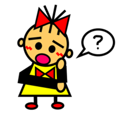 Ribbon-chan loves a ribbon! sticker #3983626