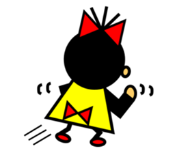 Ribbon-chan loves a ribbon! sticker #3983628