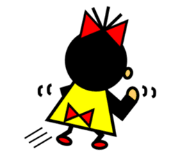 Ribbon-chan loves a ribbon! sticker #3983628