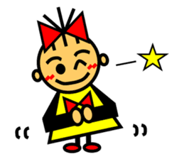 Ribbon-chan loves a ribbon! sticker #3983629