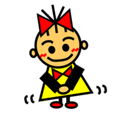 Ribbon-chan loves a ribbon! sticker #3983635