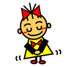 Ribbon-chan loves a ribbon! sticker #3983636