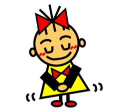 Ribbon-chan loves a ribbon! sticker #3983636