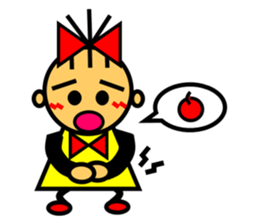 Ribbon-chan loves a ribbon! sticker #3983641