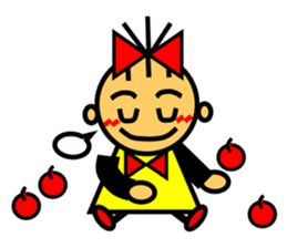 Ribbon-chan loves a ribbon! sticker #3983642