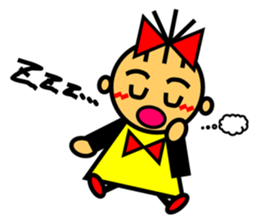 Ribbon-chan loves a ribbon! sticker #3983643