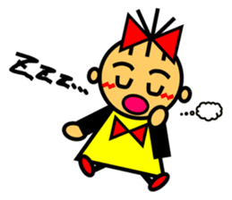 Ribbon-chan loves a ribbon! sticker #3983643