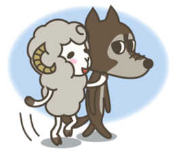 The Wolf and the Sheep vol. 2 sticker #3983824